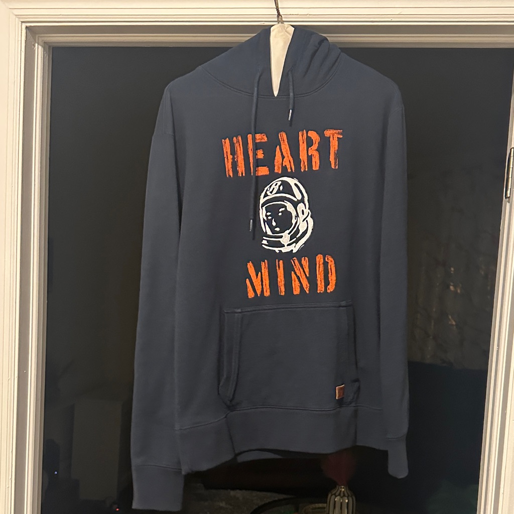 Billionaire Boys Club Navy And Orange Hoodie